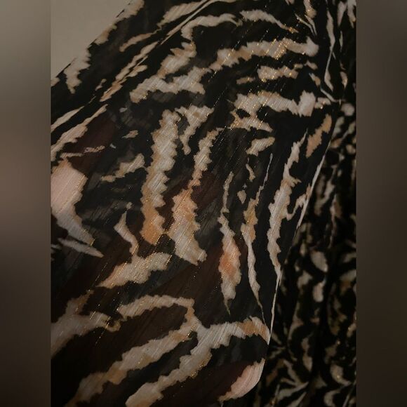 Sofia Vergara NEW Women's Empire Dress with Long Sleeves Mid Calf Length XXXL 22 - Picture 8 of 9